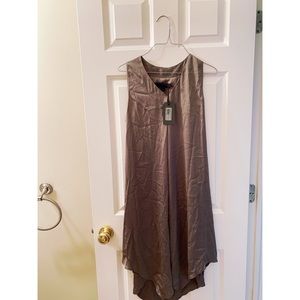 Allsaints Blaze Dress Steel Grey